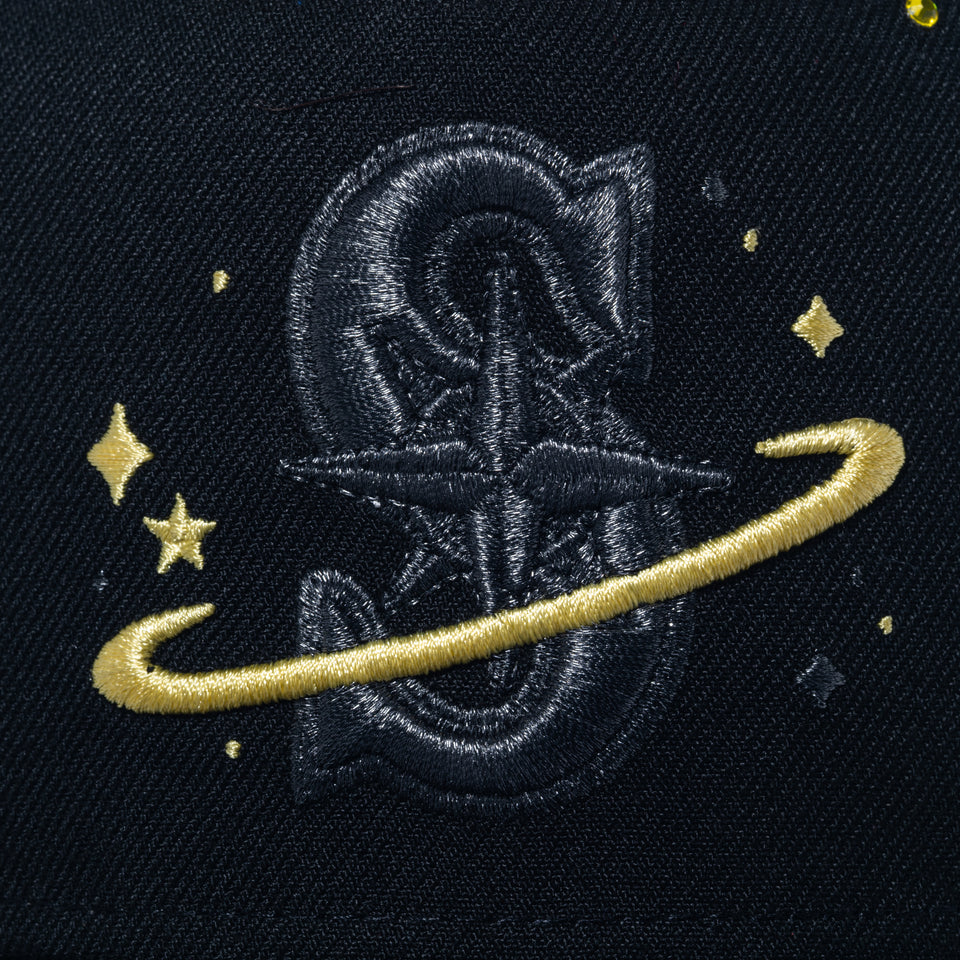 9FORTY A-Frame When You Wish Upon a Star ラインストーン シアトル・マリナーズ ブラック | NEW ERA ニューエラ公式オンラインストア