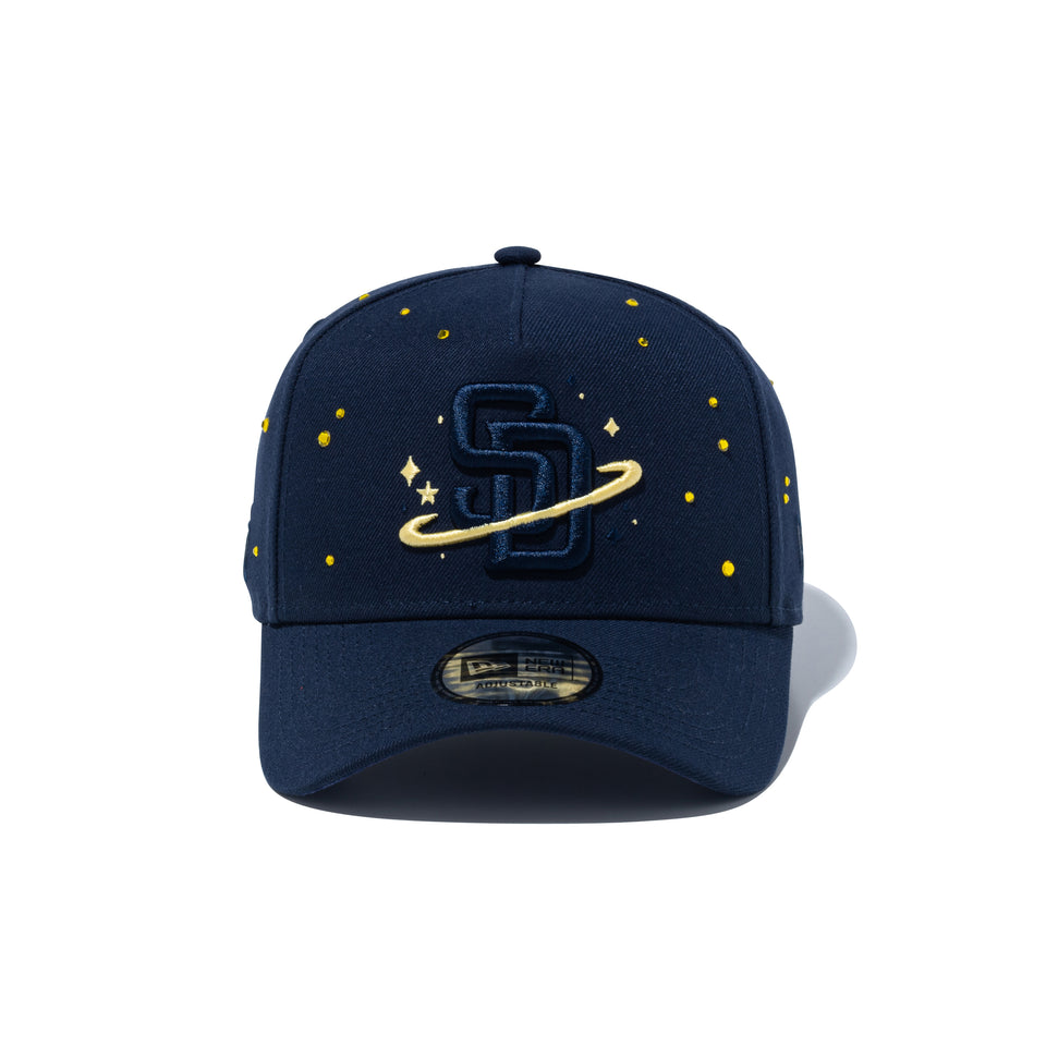 9FORTY A-Frame When You Wish Upon a Star ラインストーン サンディエゴ・パドレス ナイトシフトネイビー | NEW ERA ニューエラ公式オンラインストア