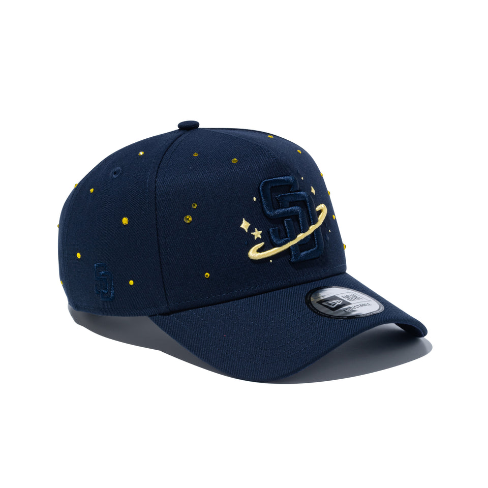 9FORTY A-Frame When You Wish Upon a Star ラインストーン サンディエゴ・パドレス ナイトシフトネイビー | NEW ERA ニューエラ公式オンラインストア