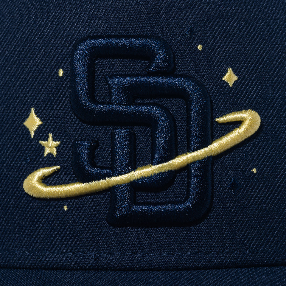 9FORTY A-Frame When You Wish Upon a Star ラインストーン サンディエゴ・パドレス ナイトシフトネイビー | NEW ERA ニューエラ公式オンラインストア