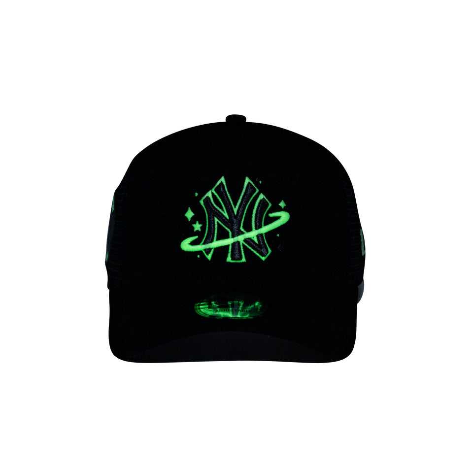 9FORTY A-Frame トラッカー When You Wish Upon a Star ニューヨーク・ヤンキース ブラック | NEW ERA ニューエラ公式オンラインストア