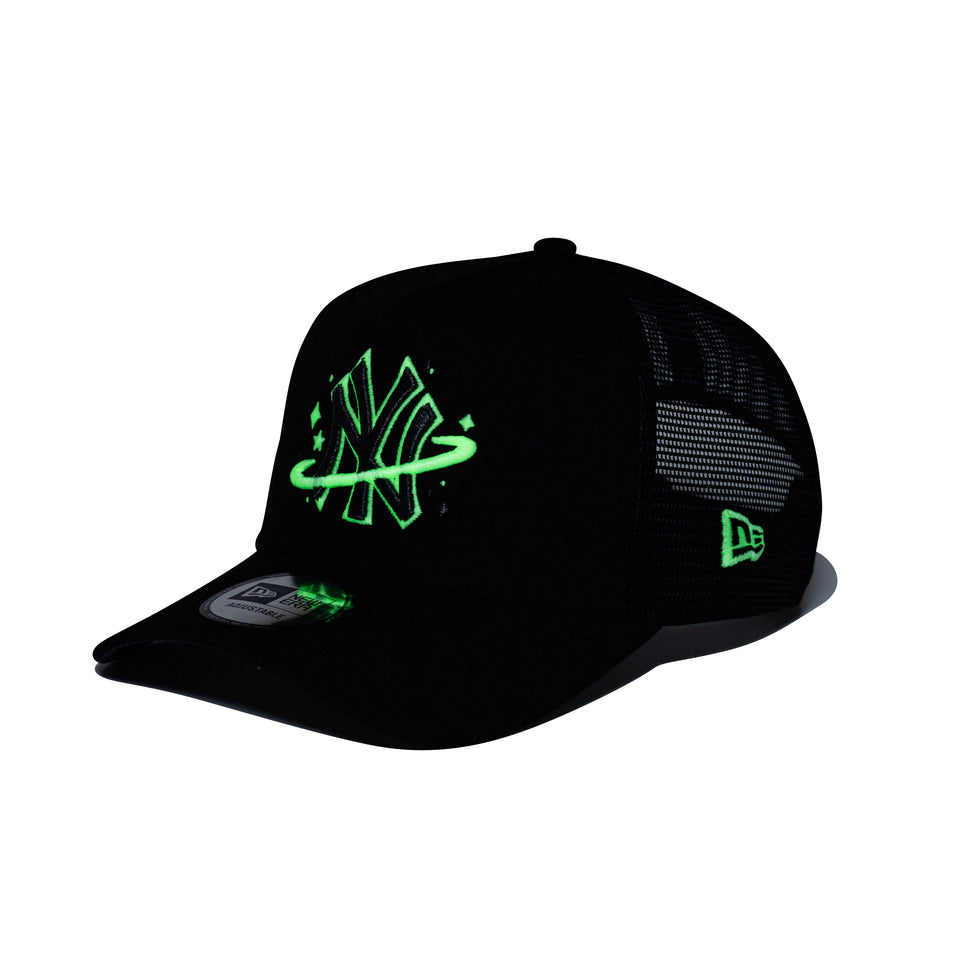 9FORTY A-Frame トラッカー When You Wish Upon a Star ニューヨーク・ヤンキース ブラック | NEW ERA ニューエラ公式オンラインストア