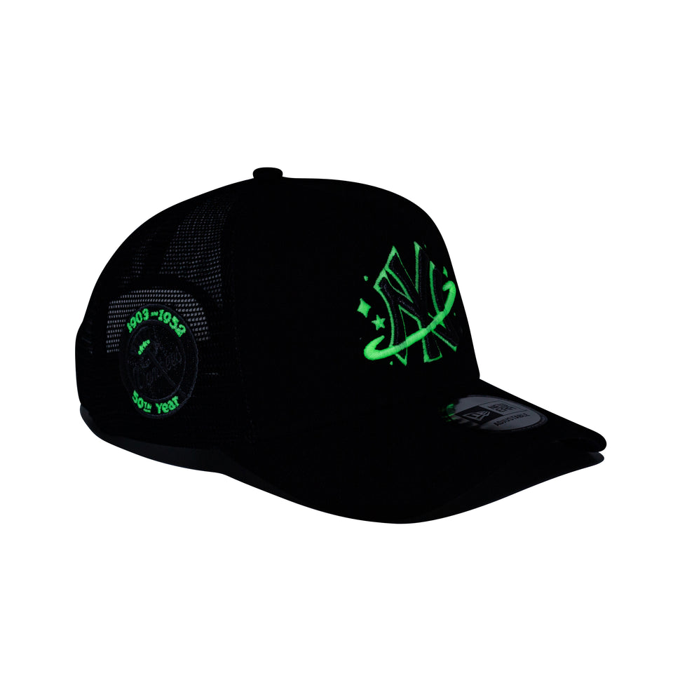 9FORTY A-Frame トラッカー When You Wish Upon a Star ニューヨーク・ヤンキース ブラック | NEW ERA ニューエラ公式オンラインストア