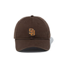 9FORTY アンストラクチャード Seashell Motif Logo シーシェルモチーフロゴ サンディエゴ・パドレス ウォルナット | NEW ERA ニューエラ公式オンラインストア