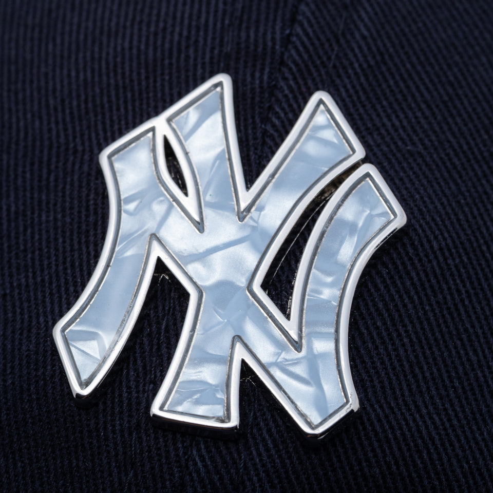 9FORTY アンストラクチャード Seashell Motif Logo シーシェルモチーフロゴ ニューヨーク・ヤンキース ネイビー | NEW ERA ニューエラ公式オンラインストア