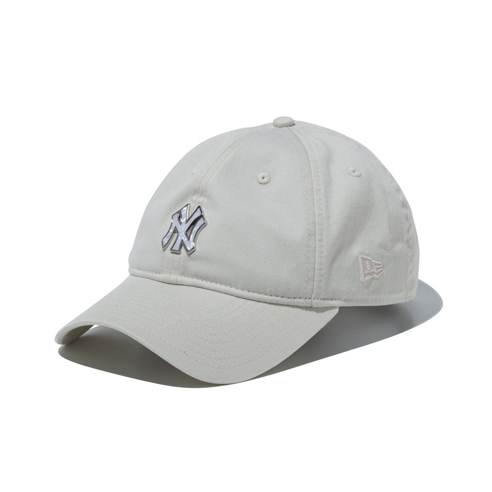 9FORTY アンストラクチャード Seashell Motif Logo シーシェルモチーフロゴ ニューヨーク・ヤンキース アイボリー | NEW ERA ニューエラ公式オンラインストア