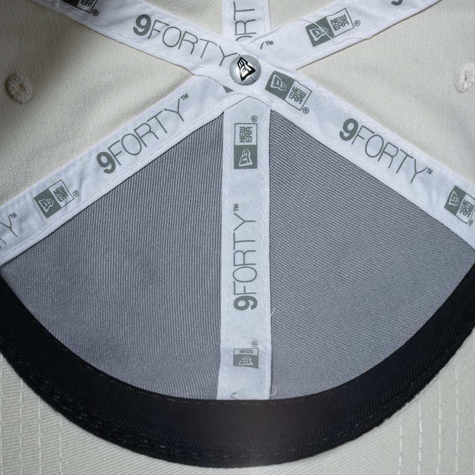 9FORTY アンストラクチャード Seashell Motif Logo シーシェルモチーフロゴ ニューヨーク・ヤンキース アイボリー | NEW ERA ニューエラ公式オンラインストア