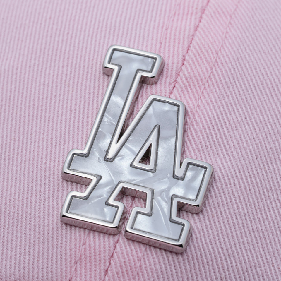 9FORTY アンストラクチャード Seashell Motif Logo シーシェルモチーフロゴ ロサンゼルス・ドジャース ピンク | NEW ERA ニューエラ公式オンラインストア