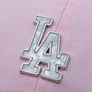 9FORTY アンストラクチャード Seashell Motif Logo シーシェルモチーフロゴ ロサンゼルス・ドジャース ピンク | NEW ERA ニューエラ公式オンラインストア