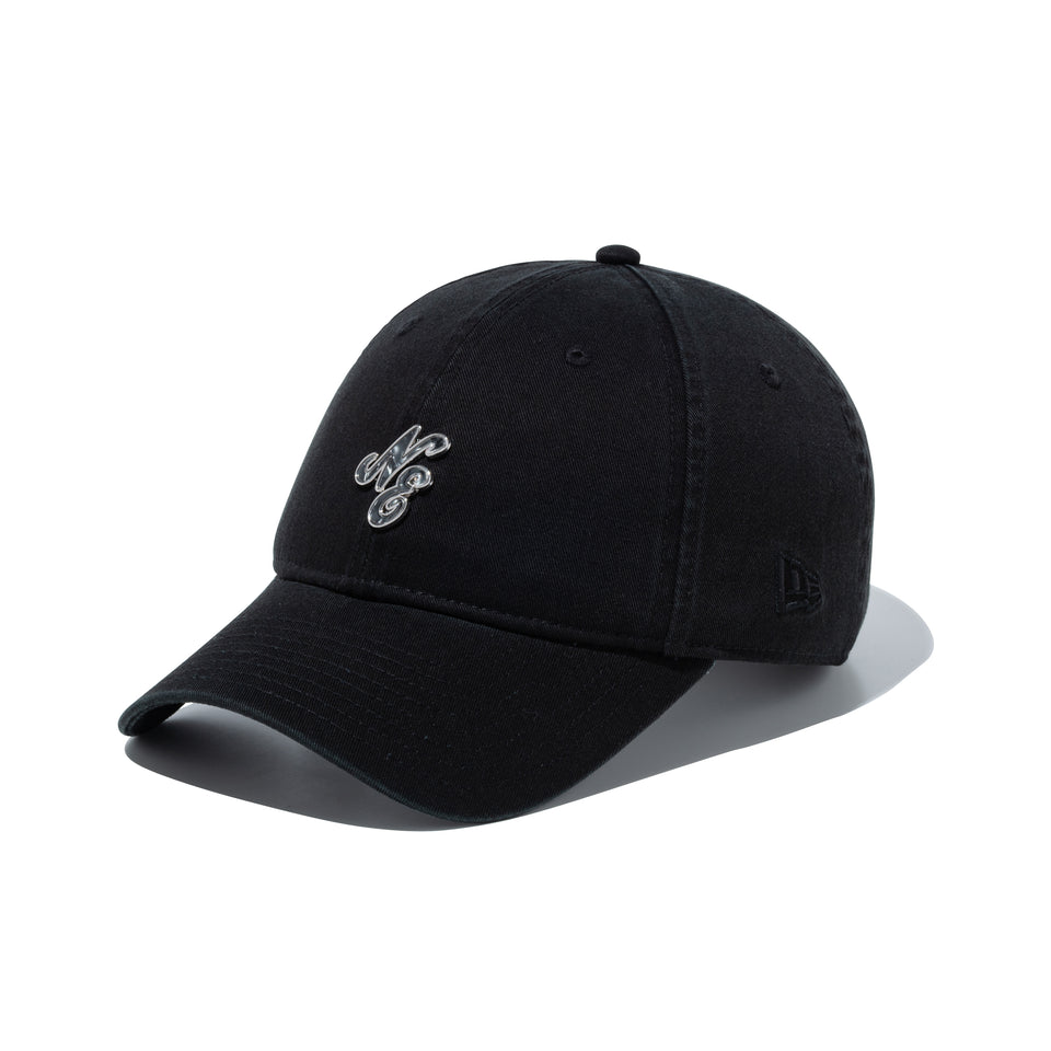 9FORTY アンストラクチャード Seashell Motif Logo シーシェルモチーフロゴ クラシックロゴ ブラック | NEW ERA ニューエラ公式オンラインストア