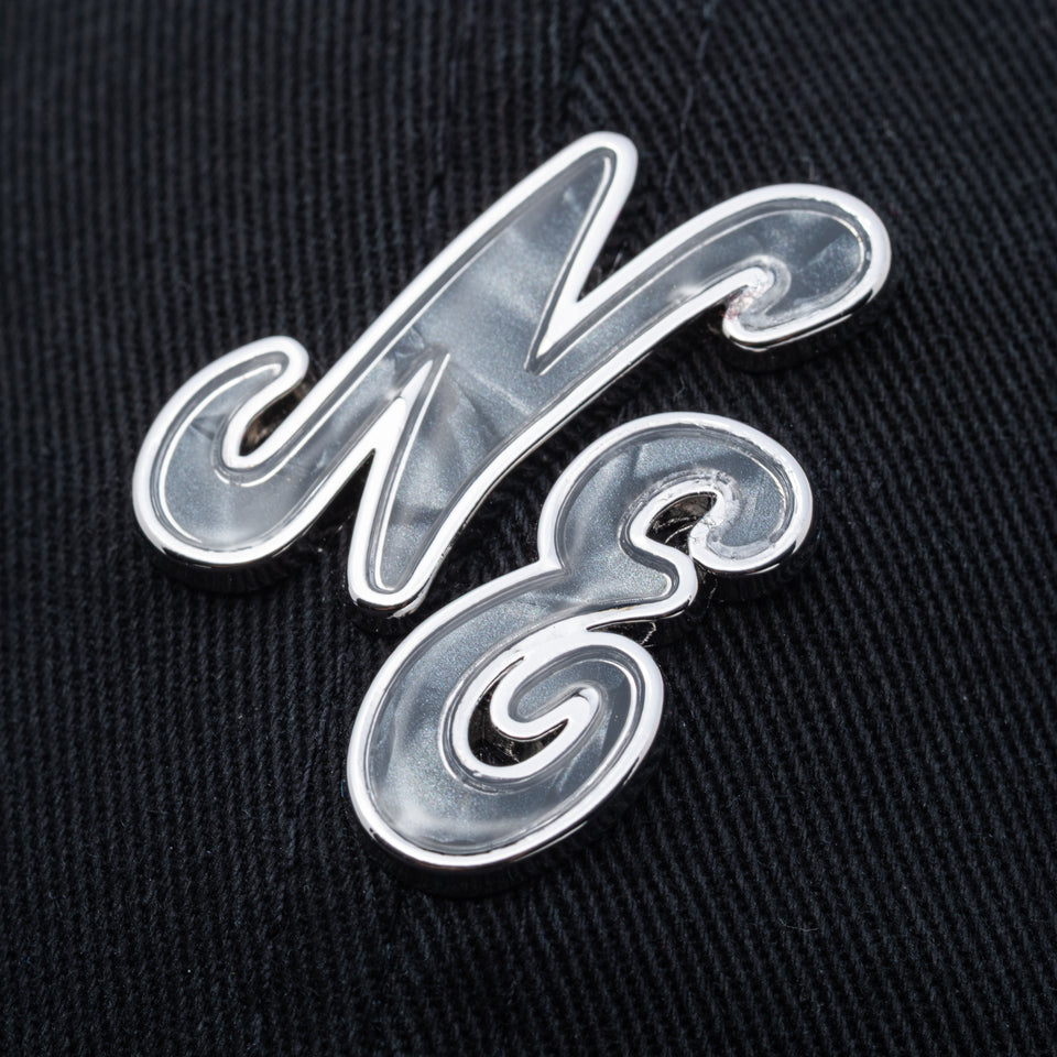 9FORTY アンストラクチャード Seashell Motif Logo シーシェルモチーフロゴ クラシックロゴ ブラック | NEW ERA ニューエラ公式オンラインストア