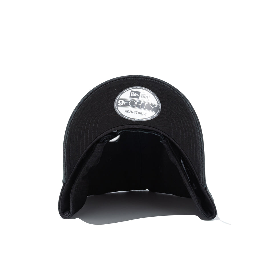 9FORTY アンストラクチャード Seashell Motif Logo シーシェルモチーフロゴ クラシックロゴ ブラック | NEW ERA ニューエラ公式オンラインストア
