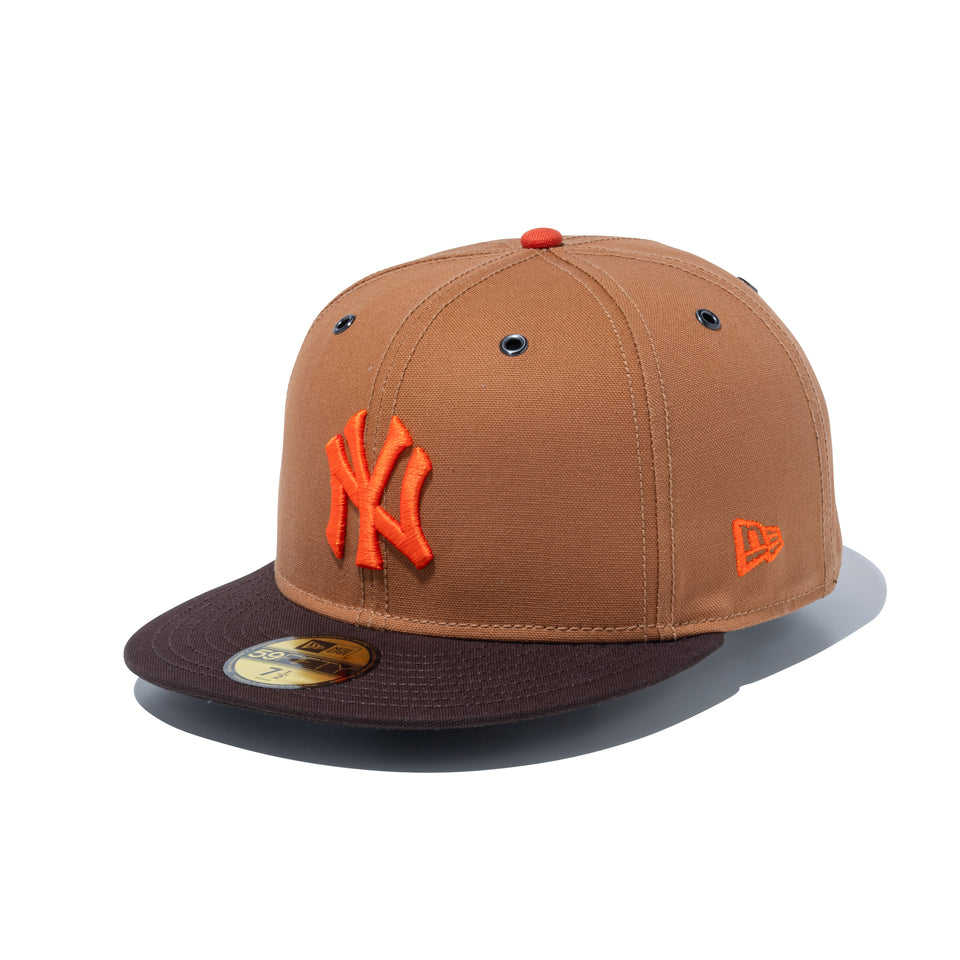 59FIFTY BBQ Duck ニューヨーク・ヤンキース ライトブロンズ/ブラウンスエード | NEW ERA ニューエラ公式オンラインストア