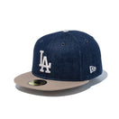 59FIFTY BBQ Denim ロサンゼルス・ドジャース デニム/キャメル | NEW ERA ニューエラ公式オンラインストア