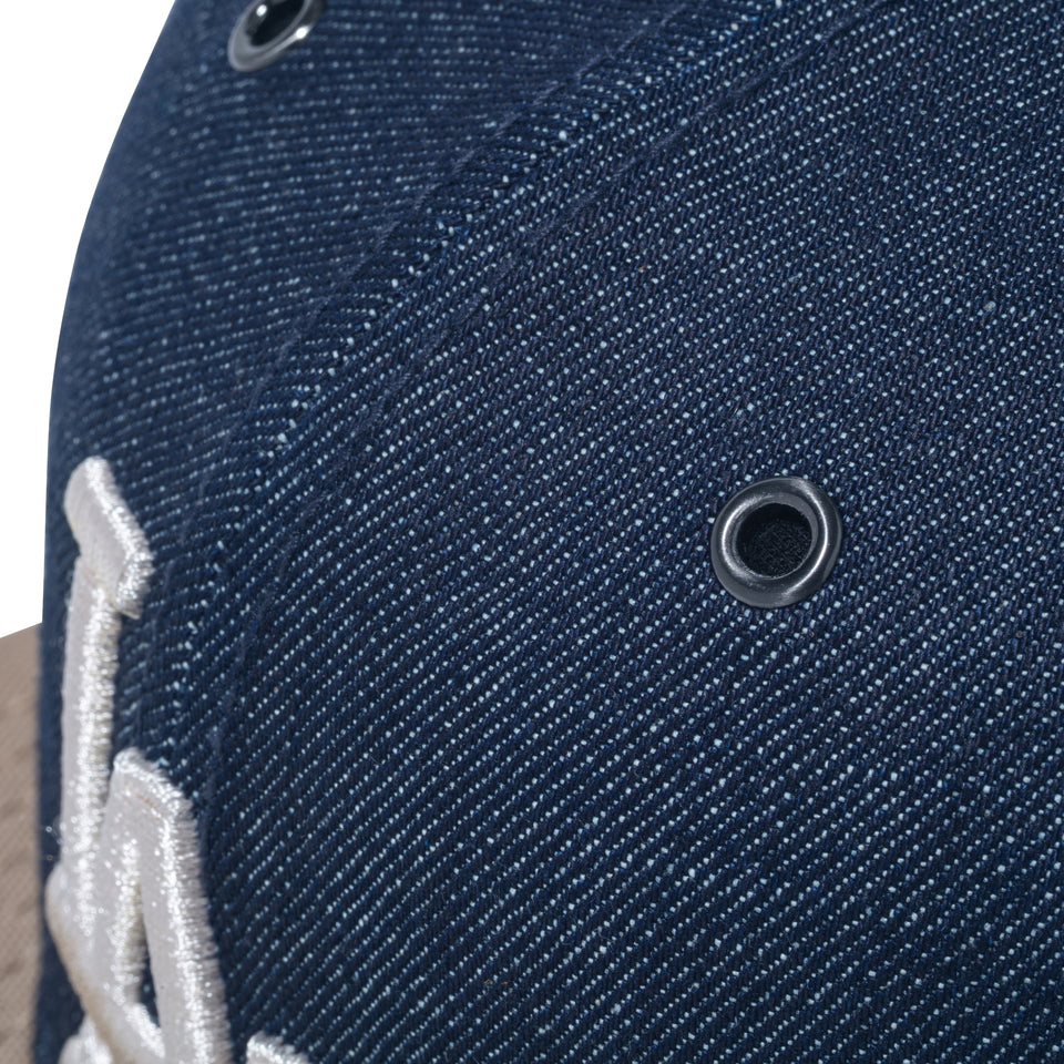 59FIFTY BBQ Denim ロサンゼルス・ドジャース デニム/キャメル | NEW ERA ニューエラ公式オンラインストア