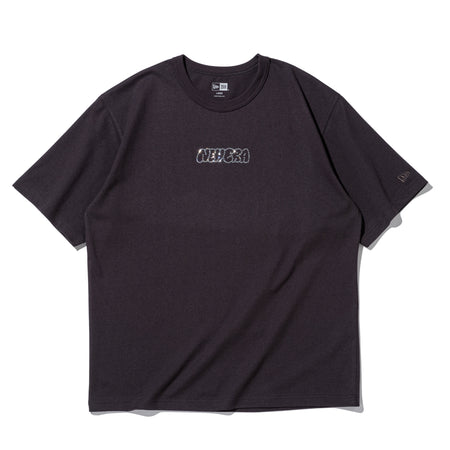 半袖 ウォッシュドコットンTシャツ Rhinestone ラインストーン