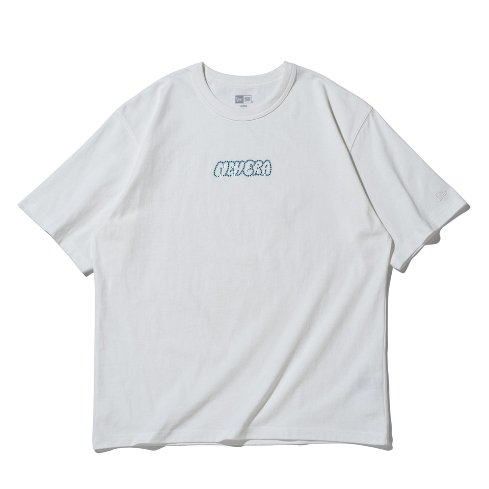 半袖 ウォッシュドコットンTシャツ Rhinestone ラインストーン オフホワイト | NEW ERA ニューエラ公式オンラインストア
