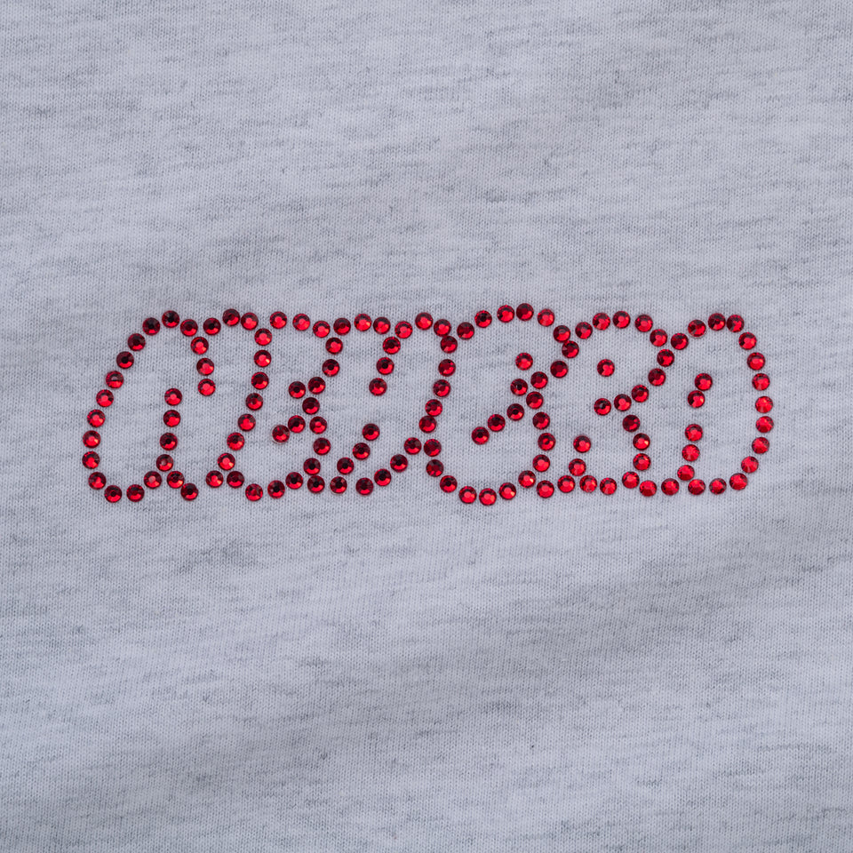 半袖 ウォッシュドコットンTシャツ Rhinestone ラインストーン アッシュグレー | NEW ERA ニューエラ公式オンラインストア