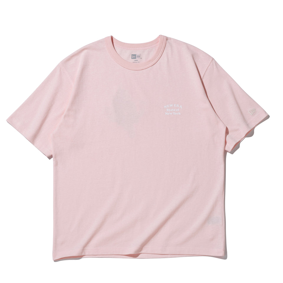 半袖 ウォッシュドコットンTシャツ Ice Pop ソフトピンク | NEW ERA ニューエラ公式オンラインストア