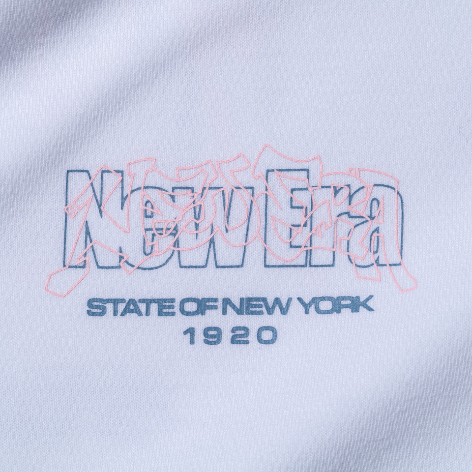半袖 オーバーサイズド　パフォーマンスTシャツ Slowup Logo ホワイト | NEW ERA ニューエラ公式オンラインストア