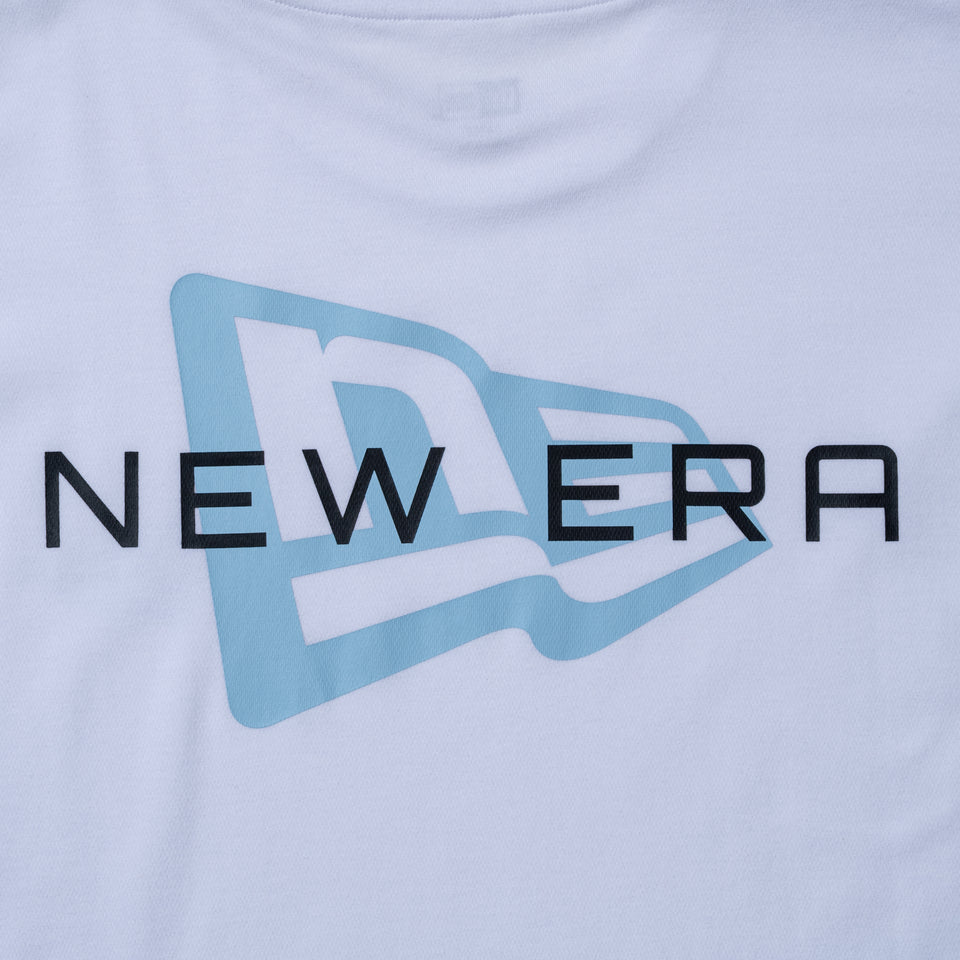 半袖 オーバーサイズド　パフォーマンスTシャツ Slowup Logo  ホワイト | NEW ERA ニューエラ公式オンラインストア