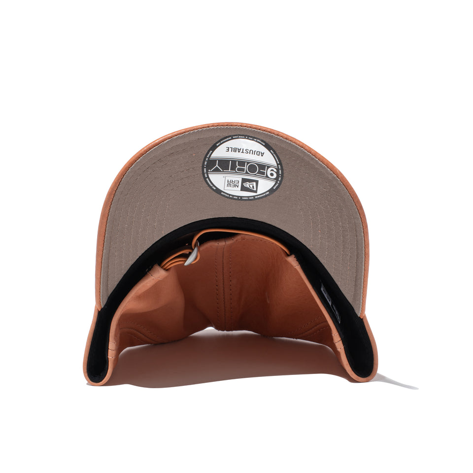9FORTY Himeji Leather　ベージュ | NEW ERA ニューエラ公式オンラインストア