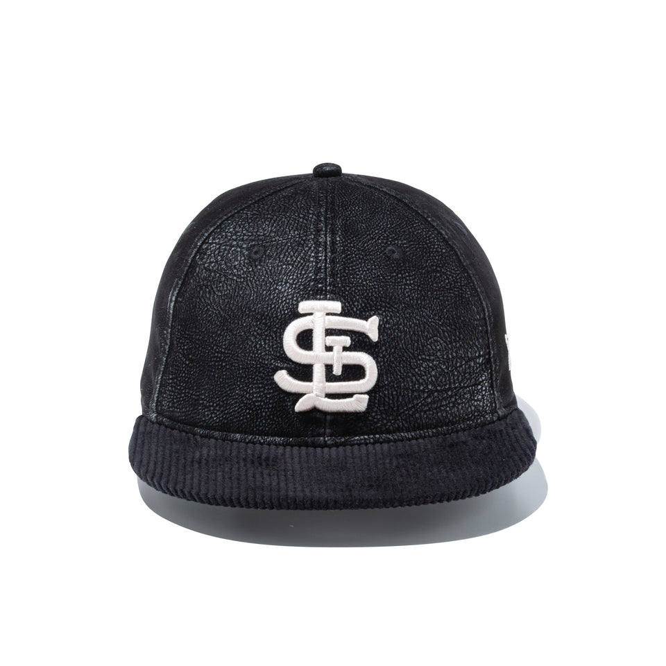 RC 9FIFTY Flock Leather フロックレザー セントルイス・カージナルス ブラック | NEW ERA ニューエラ公式オンラインストア