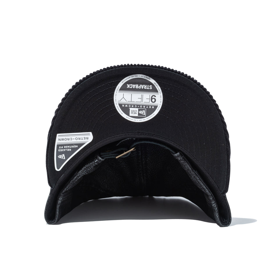 RC 9FIFTY Flock Leather フロックレザー セントルイス・カージナルス ブラック | NEW ERA ニューエラ公式オンラインストア
