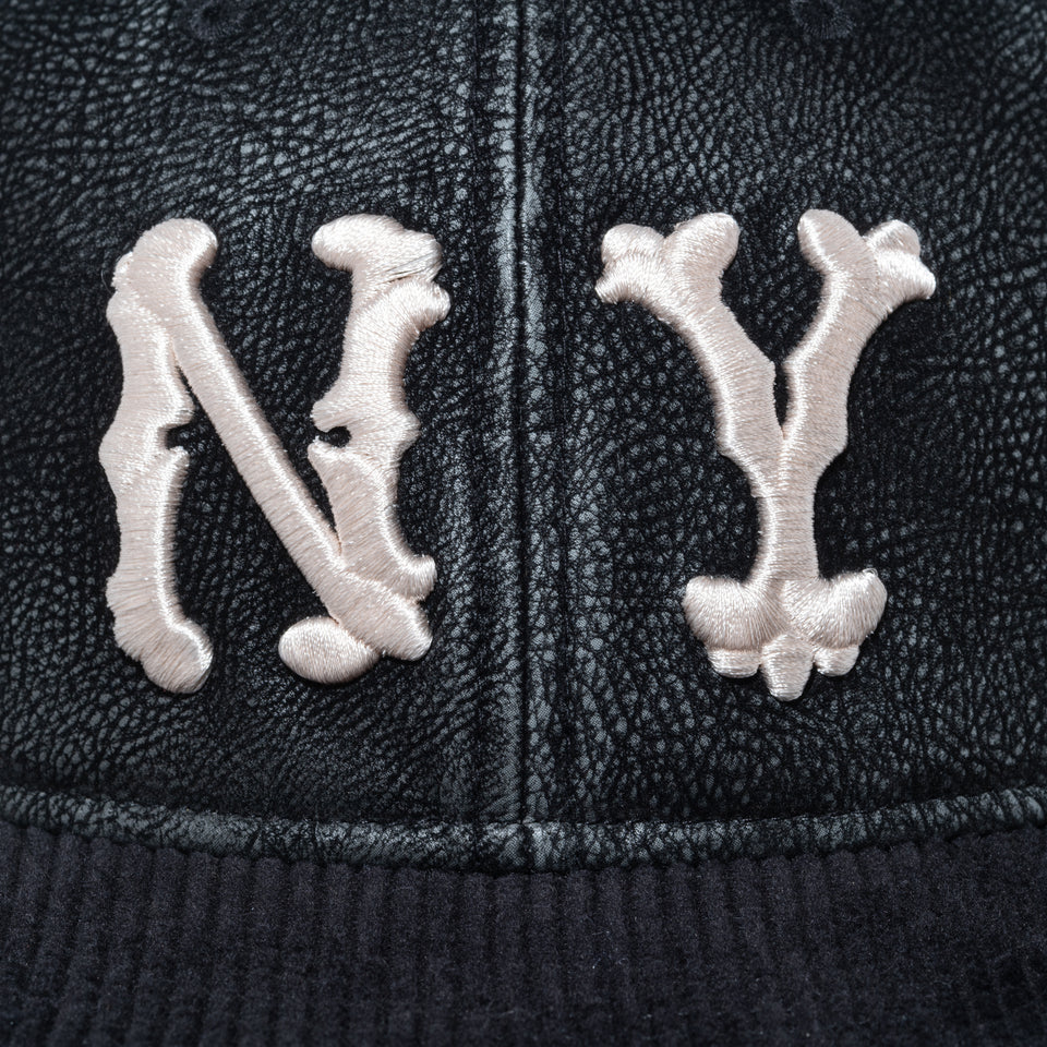RC 9FIFTY Flock Leather フロックレザー ニューヨーク･ハイランダーズ ブラック | NEW ERA ニューエラ公式オンラインストア