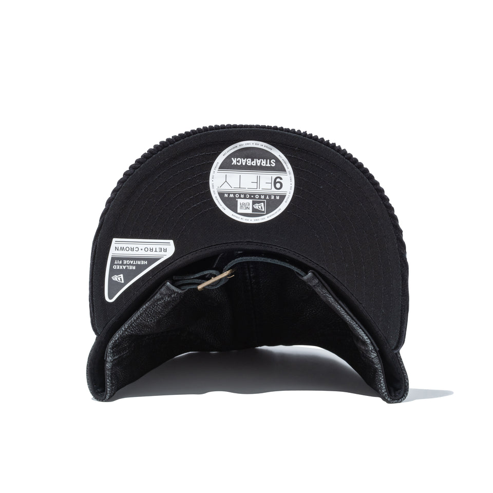 RC 9FIFTY Flock Leather フロックレザー ニューヨーク･ハイランダーズ ブラック | NEW ERA ニューエラ公式オンラインストア
