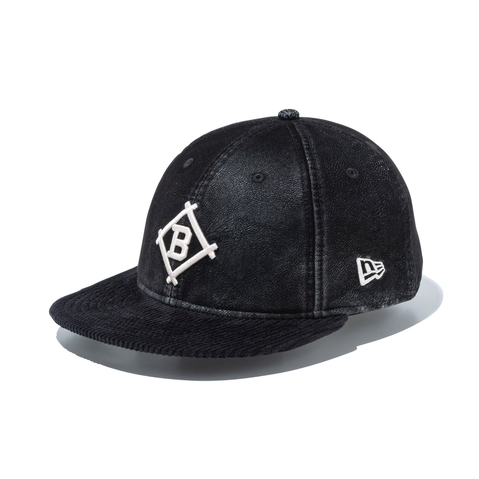 RC 9FIFTY Flock Leather フロックレザー ブルックリン･スーパーバズ ブラック | NEW ERA ニューエラ公式オンラインストア