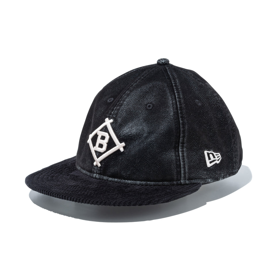 RC 9FIFTY Flock Leather フロックレザー ブルックリン･スーパーバズ ブラック | NEW ERA ニューエラ公式オンラインストア