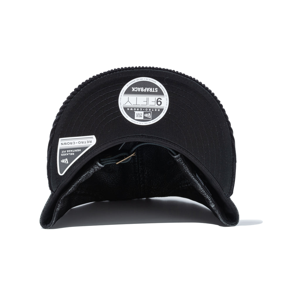 RC 9FIFTY Flock Leather フロックレザー　ブラック | NEW ERA ニューエラ公式オンラインストア