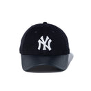 9FORTY Corduroy Pack ニューヨーク・ヤンキース シンセティックレザーバイザー ブラック | NEW ERA ニューエラ公式オンラインストア