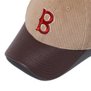 9FORTY Corduroy Pack ボストン・レッドソックス シンセティックレザーバイザー ベージュ/ブラウン | NEW ERA ニューエラ公式オンラインストア