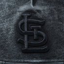 9FORTY A-Frame Flock Leather フロックレザー セントルイス・カージナルス ブラック | NEW ERA ニューエラ公式オンラインストア