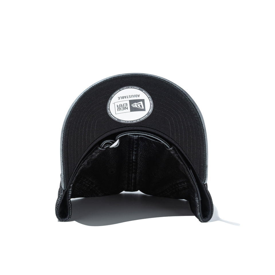 9FORTY A-Frame Flock Leather フロックレザー セントルイス・カージナルス ブラック | NEW ERA ニューエラ公式オンラインストア