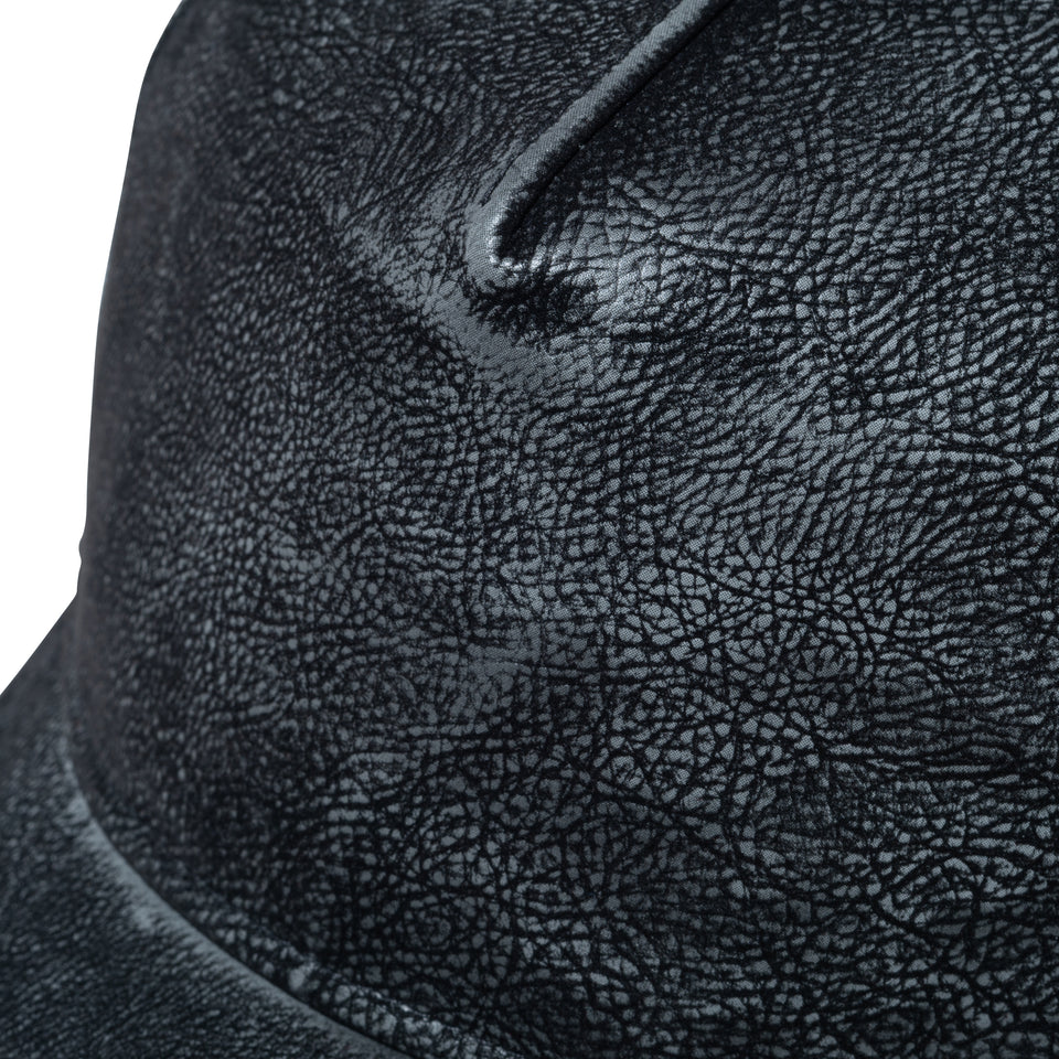 9FORTY A-Frame Flock Leather フロックレザー　ブラック | NEW ERA ニューエラ公式オンラインストア