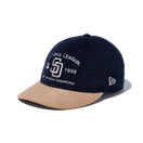 9THIRTY Corduroy Pack サンディエゴ・パドレス スエードバイザー ネイビー/モカ | NEW ERA ニューエラ公式オンラインストア