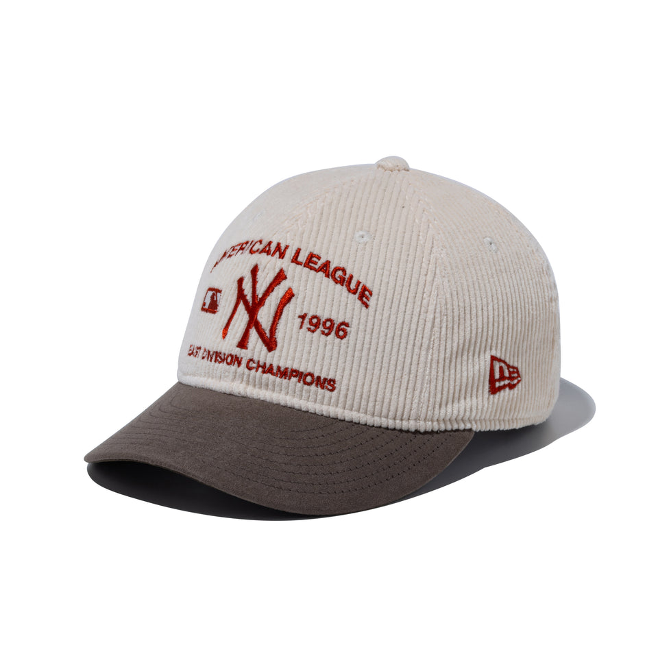 9THIRTY Corduroy Pack ニューヨーク・ヤンキース スエードバイザー アイボリー/ブラウン | NEW ERA ニューエラ公式オンラインストア