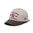 9THIRTY Corduroy Pack ニューヨーク・ヤンキース スエードバイザー アイボリー/ブラウン | NEW ERA ニューエラ公式オンラインストア