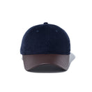 9TWENTY Corduroy Pack　シンセティックレザーバイザー ネイビー/ダークブラウン | NEW ERA ニューエラ公式オンラインストア