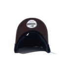 9TWENTY Corduroy Pack　シンセティックレザーバイザー ネイビー/ダークブラウン | NEW ERA ニューエラ公式オンラインストア