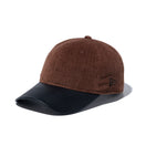 9TWENTY Corduroy Pack　シンセティックレザーバイザー ブラウン/ブラック | NEW ERA ニューエラ公式オンラインストア