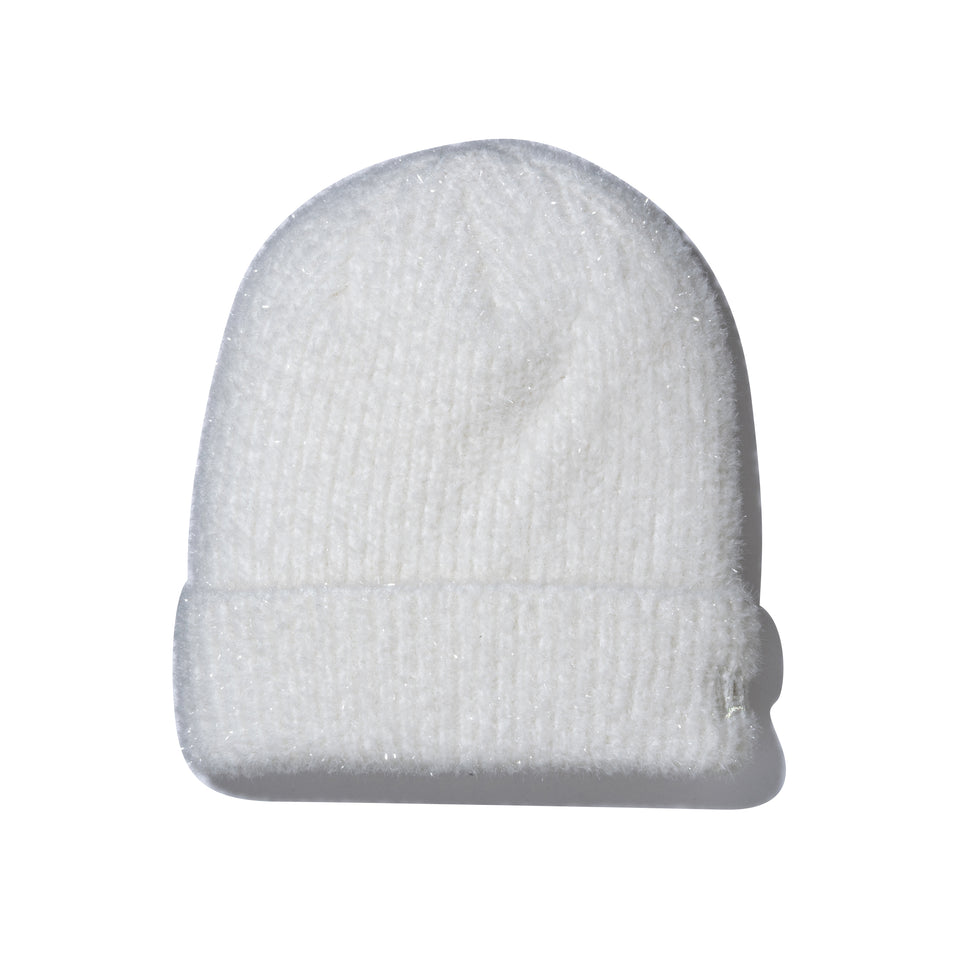 ベーシックカフニット Glitter Knit  ホワイト | NEW ERA ニューエラ公式オンラインストア