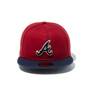 59FIFTY Chenille Patch アトランタ・ブレーブス レッド/ナイトシフトネイビー | NEW ERA ニューエラ公式オンラインストア