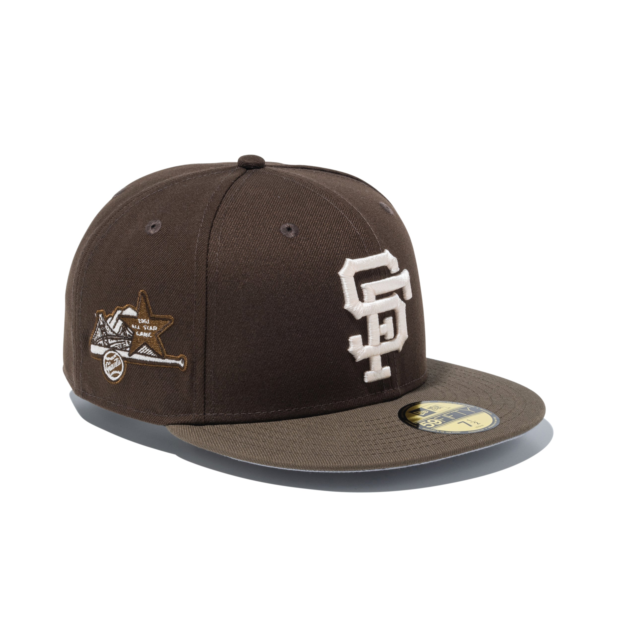 59FIFTY The Brew サンフランシスコ・ジャイアンツ ウォルナット/モス