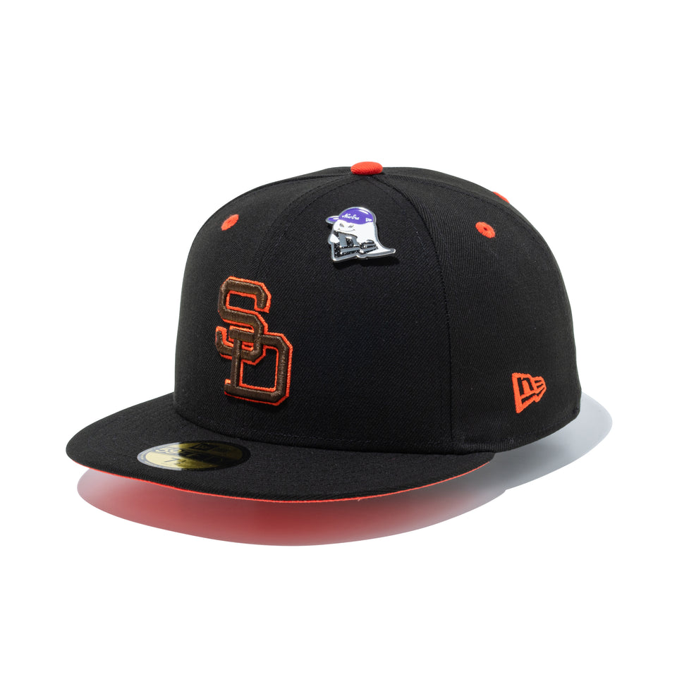 59FIFTY Halloween サンディエゴ・パドレス ブラック/オレンジ | NEW ERA ニューエラ公式オンラインストア