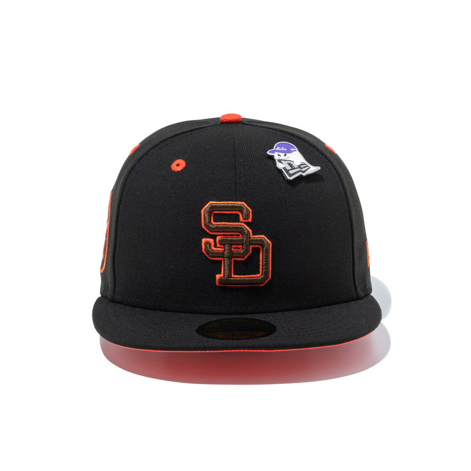 59FIFTY Halloween サンディエゴ・パドレス ブラック/オレンジ | NEW ERA ニューエラ公式オンラインストア