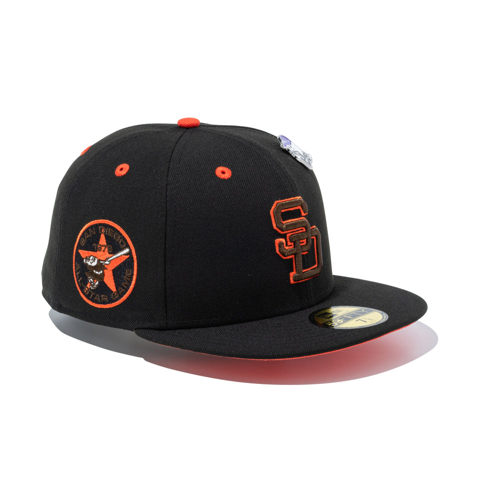 59FIFTY Halloween サンディエゴ・パドレス ブラック/オレンジ | NEW ERA ニューエラ公式オンラインストア